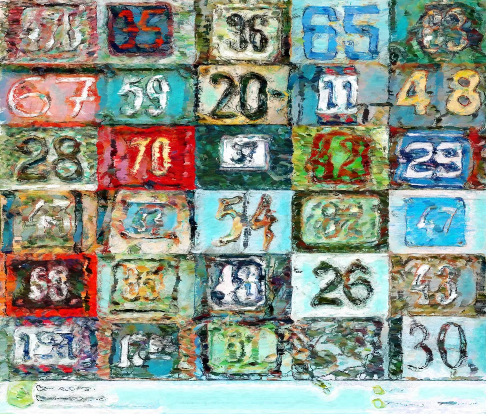 Альтернативное использование цифр