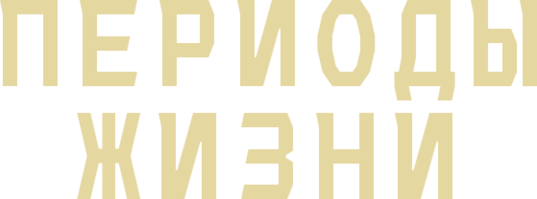 Периоды жизни