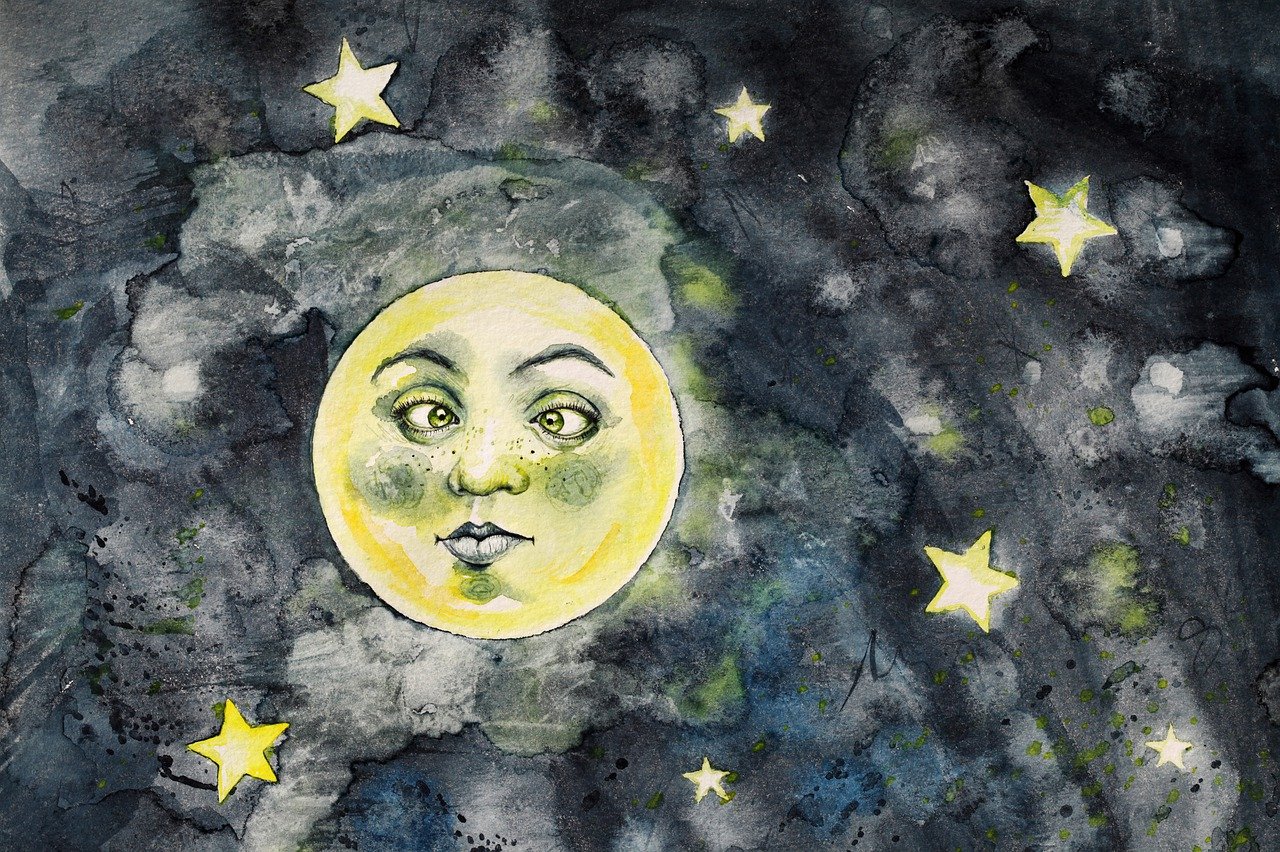 Лунный портрет. Портрет действий.